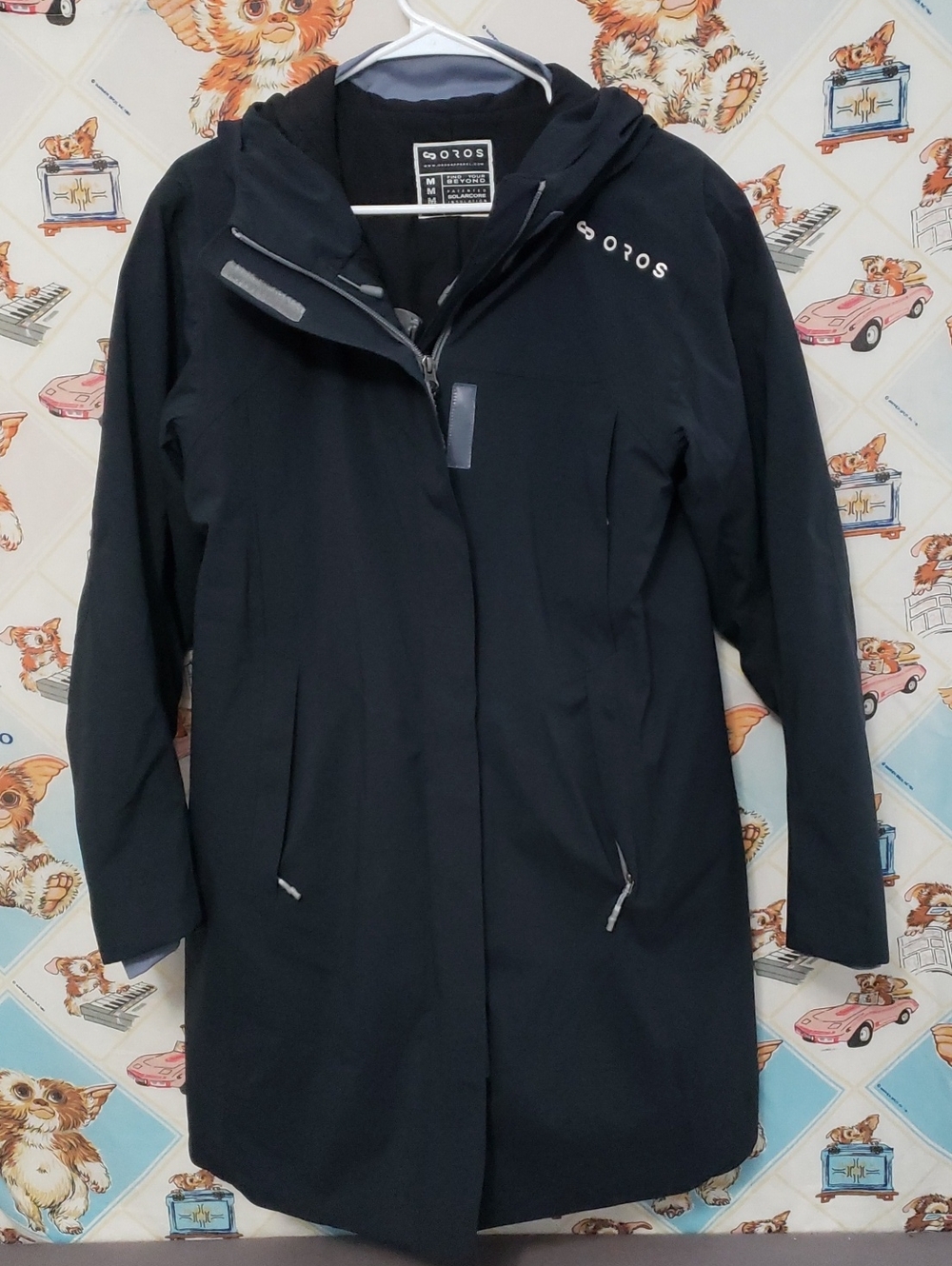 Oros Orion Solarcore Parka Jacket Black Size Medium